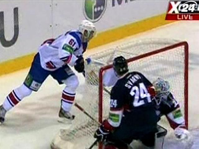 Хокеїсти "Слована" удруге в сезоні переграли "Лев" Хокеїсти "Слована" удруге в сезоні переграли "Лев"