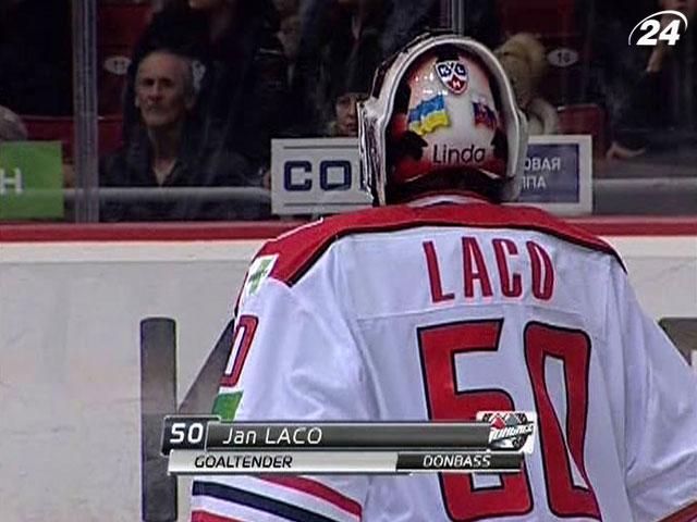 Континентальна хокейна ліга назвала Лацо найкращим воротарем тижня Континентальна хокейна ліга назвала Лацо найкращим воротарем тижня