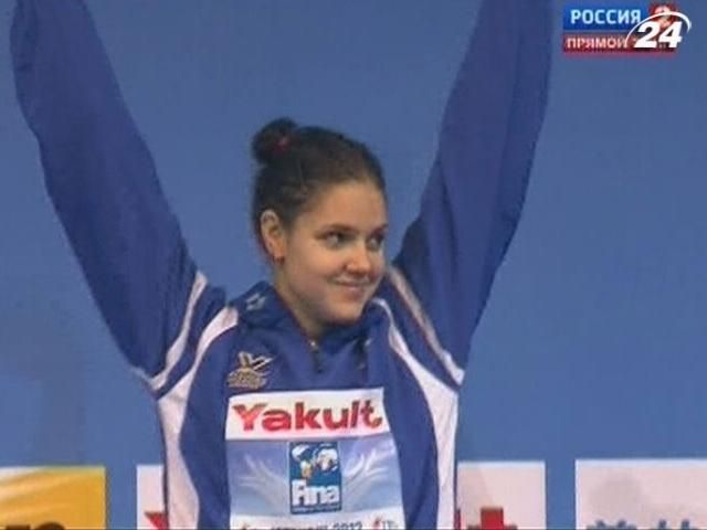 Украинка Дарья Зевина стала чемпионкой мира по плаванию