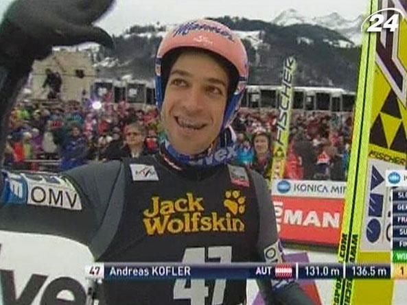 Трамплін: Андреас Кофлер здобув другу перемогу поспіль Трамплін: Андреас Кофлер здобув другу перемогу поспіль