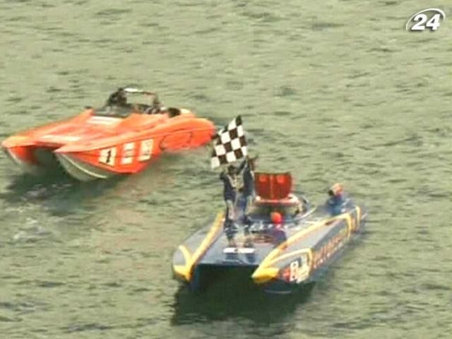 Моторний човен "Вікторія" впритул наблизився до чемпіонського титулу