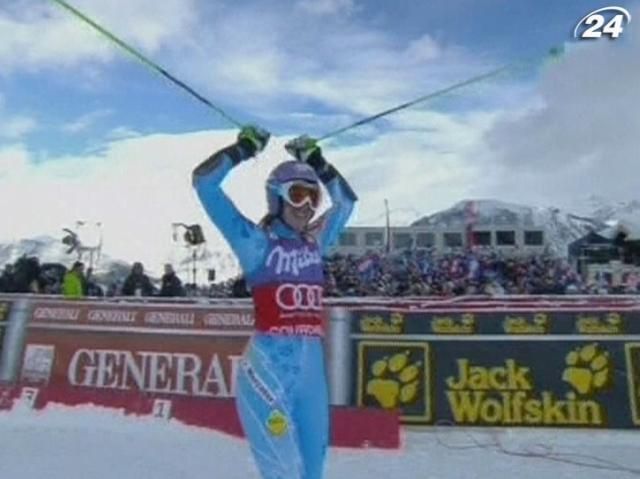Гірські лижі: Словенка Тіна Мазе здобула п’яту перемогу в сезоні