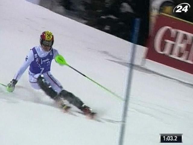 Горные лыжи: Марсель Хиршер одержал вторую победу в сезоне