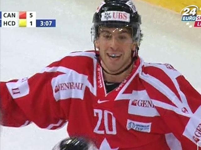 Сборная Канады двенадцатый выиграла Кубок Шпенглера Сборная Канады двенадцатый выиграла Кубок Шпенглера