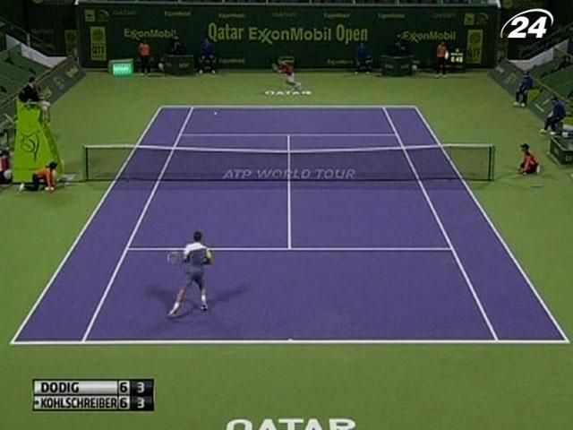 Филипп Кольшрайбер пробился во второй круг соревнований Qatar Open