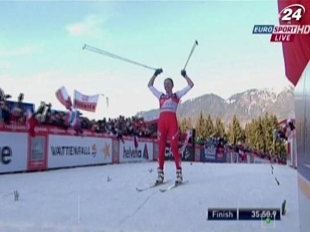 Юстына Ковальчик четвертый раз подряд выиграла лыжную многодневку