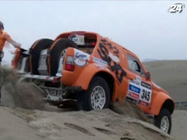 Dakar 2013: Украинский экипаж преодолел 4 этап без существенных технических проблем
