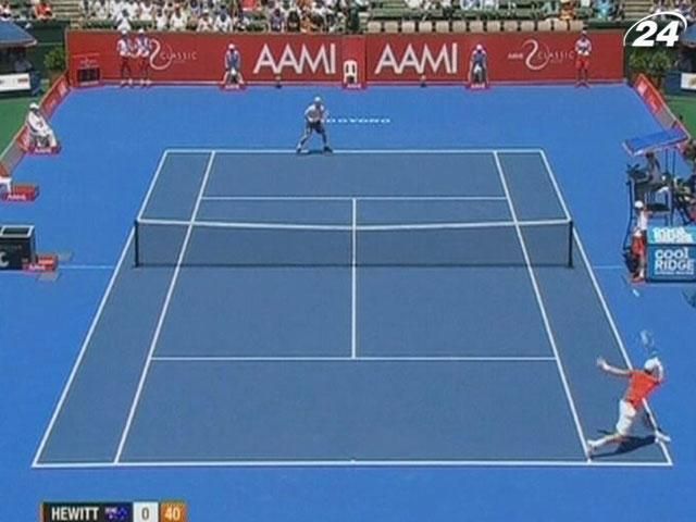 Лейтон Хьюитт готовится к Australian Open, побеждая