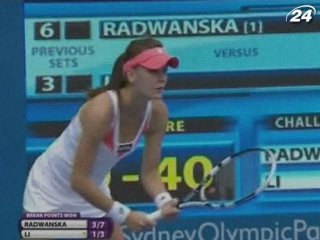 Агнешка Радванская впервые обыграла На Ли на харде Агнешка Радванская впервые обыграла На Ли на харде