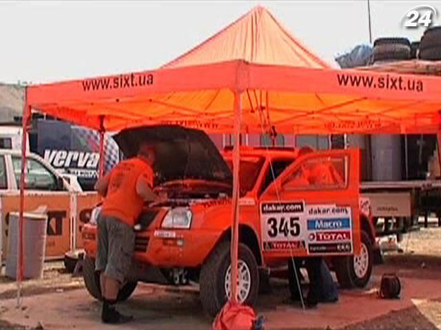 Dakar 2013: Через поломку авто Нестерчук втратив дві позиції в загальному заліку