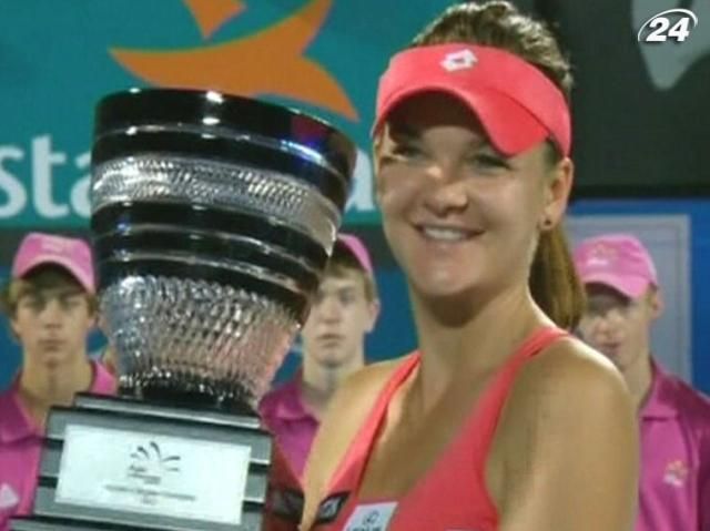 Теннис: Агнешка Радванская выиграла второй турнир подряд