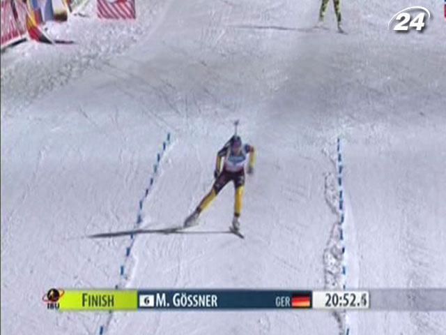 Гьоснер очолила залік спринтерів на Кубку світу з біатлону Гьоснер очолила залік спринтерів на Кубку світу з біатлону