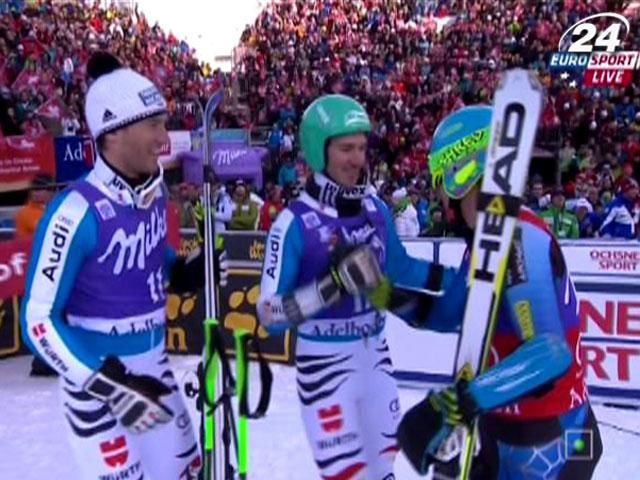 Мірсель Хіршер втратив перемогу в гіганському слаломі Мірсель Хіршер втратив перемогу в гіганському слаломі