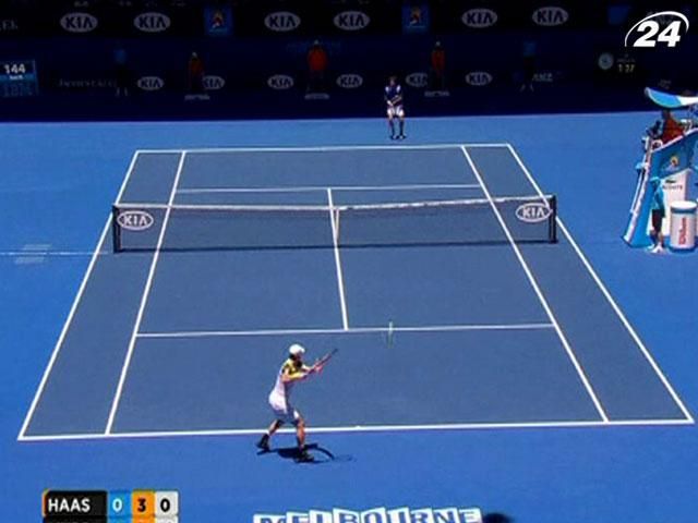 Федерер проходить до наступного кола змагань на Australian Open Федерер проходить до наступного кола змагань на Australian Open