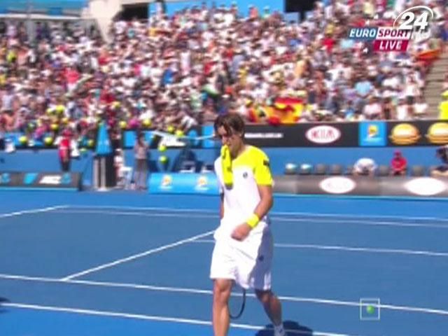 Давід Феррер віддав одну партію 125-й ракетці світу Давід Феррер віддав одну партію 125-й ракетці світу