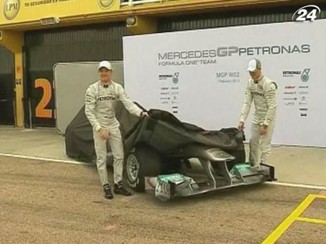 Формула-1: Mercedes представит новый болид 4 февраля