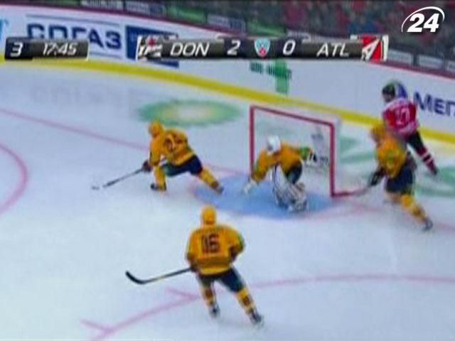 Хокейний клуб "Донбас" повернувся у зону плей-оф на Заході Хокейний клуб "Донбас" повернувся у зону плей-оф на Заході