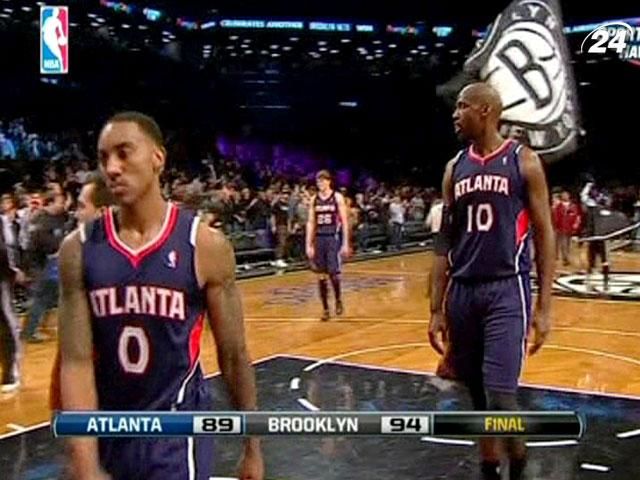 У баскетболистов "Бруклина" был реванш за недавнее поражение "Атланте"