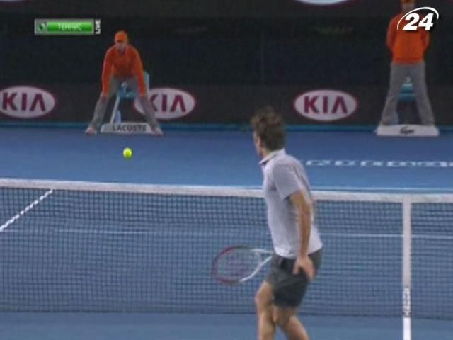 Роджер Федерер 33-й раз пробился в полуфинал турниров Grand Slam