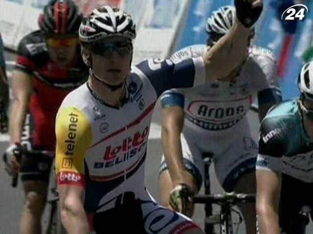 Грайпель одержал вторую победу на 4-м этапе Tour Down Under