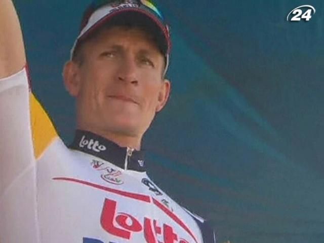 Велоспорт: Грайпель выиграл свой 14-й этап Велоспорт: Грайпель выиграл свой 14-й этап