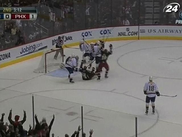 ХК "Коламбус" здобув дебютну перемогу в основний час ХК "Коламбус" здобув дебютну перемогу в основний час