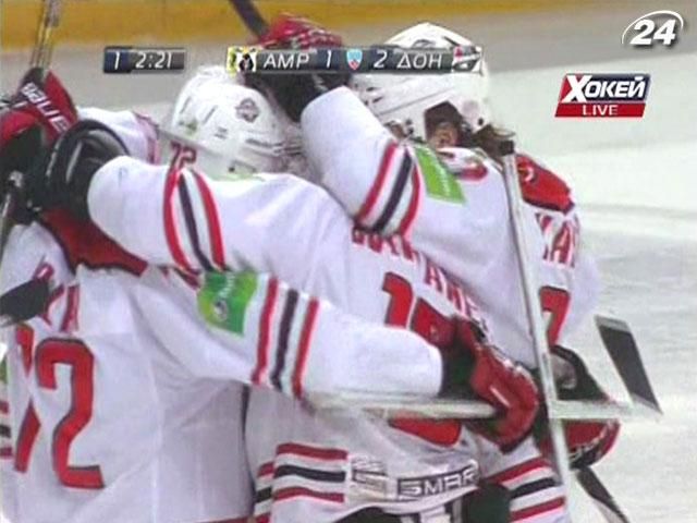 "Донбасс" одержал третью подряд победу "Донбасс" одержал третью подряд победу