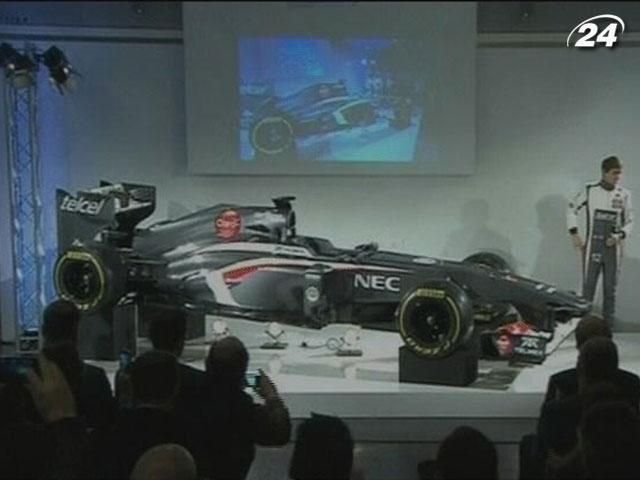 Команда Sauber представила С32 - 2 февраля 2013 - Телеканал новин 24