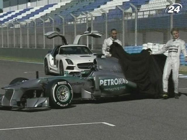 Формула-1: Mercedes представил новый болид