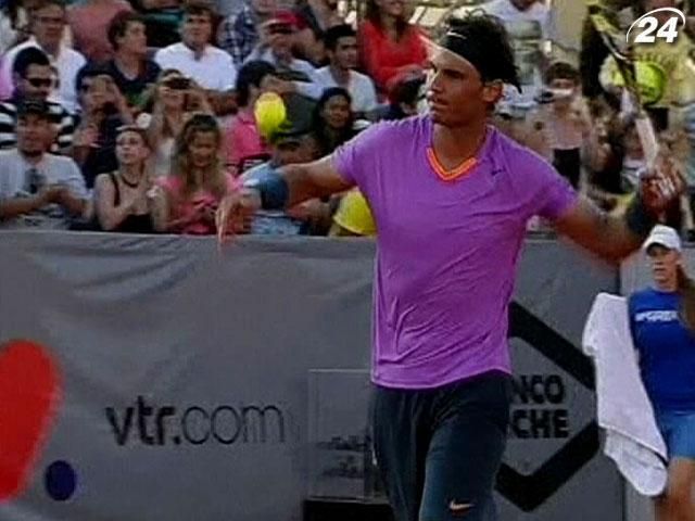 Рафаэль Надаль добрался до полуфинала теннисных соревнований в Чили