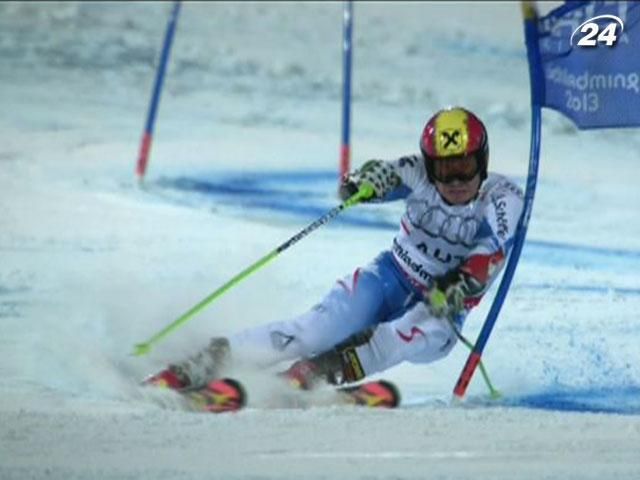 Австрийцы победили в командных соревнованиях на ЧМ по горным лыжам