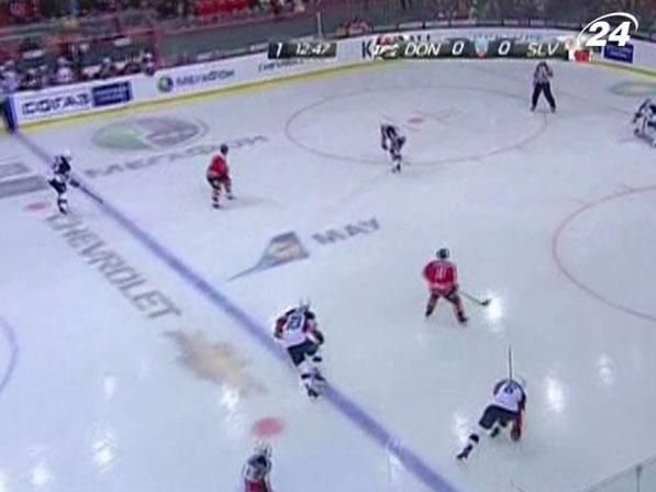 Хоккей: "Донбасс" практически потерял шансы побороться за место в плей-офф
