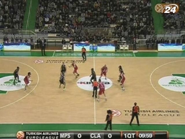 Баскетбол: "Сиена" получила шестую победу в последнем матче первого круга