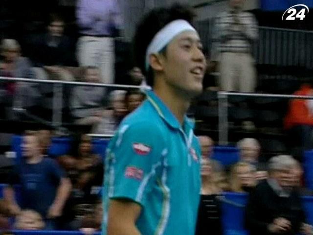 Японский теннисист Кеи Нишикори завоевал третий титул в карьере