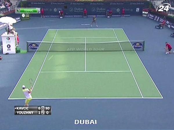 Теннис: Южный пробился во второй круг турнира в Дубае