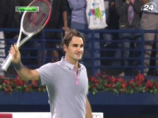 Теніс: Федерер виграв обидва матчі в Гранольєрса з однаковим рахунком