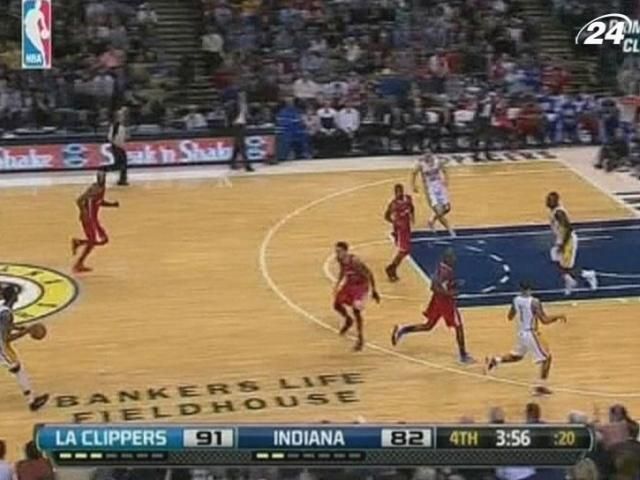 NBA: "Кліпперс" перервали тріумфальну серію "Індіани"