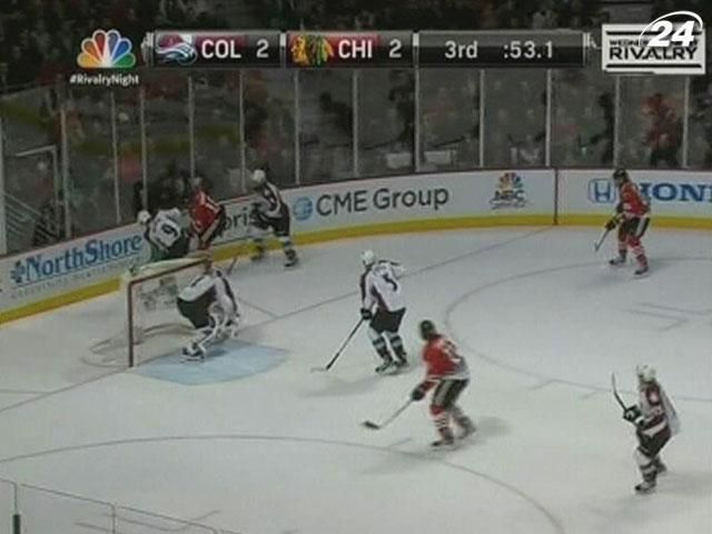 "Чикаго" одержал очки во всех 24-х стартовых матчах сезона NHL "Чикаго" одержал очки во всех 24-х стартовых матчах сезона NHL