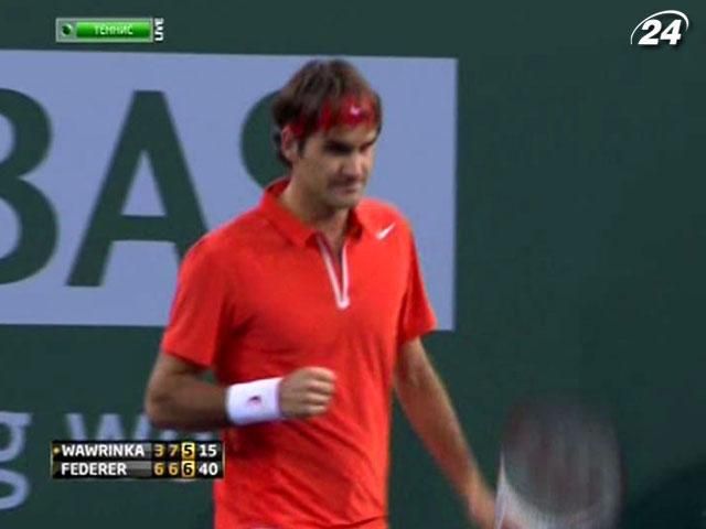 Огляд BNP Paribas Open: Федерер виграв непросте дербі проти Ваврінки Огляд BNP Paribas Open: Федерер виграв непросте дербі проти Ваврінки