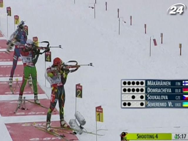 Віта Семеренко вибула з боротьби за медаль на заключній стрільбі Віта Семеренко вибула з боротьби за медаль на заключній стрільбі