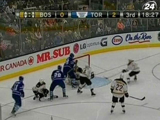 Огляд матчів NHL: "Торонто" вперше за 9 матчів зумів переграти "Бостон"