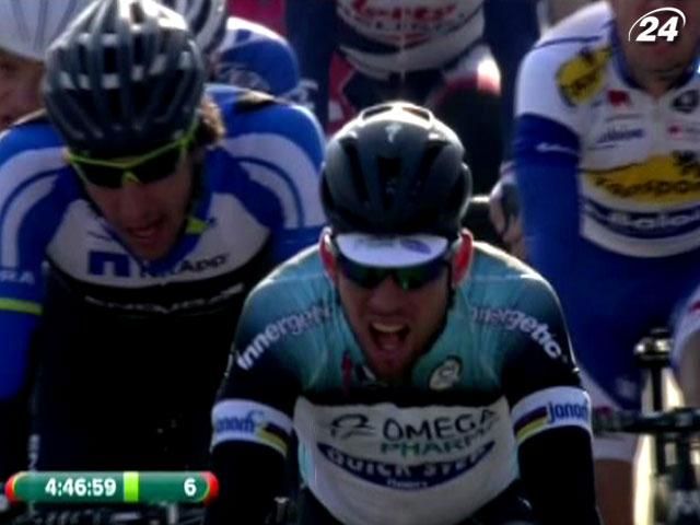 Велоспорт: Кавендіш здобув перемогу на другому етапі гонки Велоспорт: Кавендіш здобув перемогу на другому етапі гонки