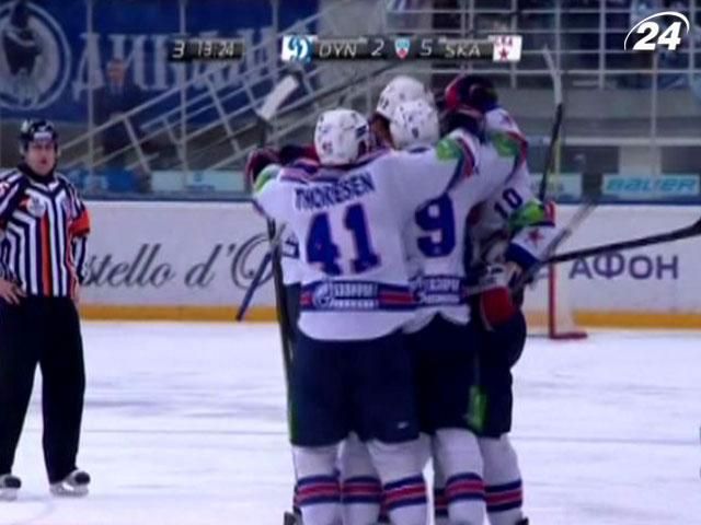 Кубок Гагаріна: Хокеїсти СКА нарешті переграли московське “Динамо”