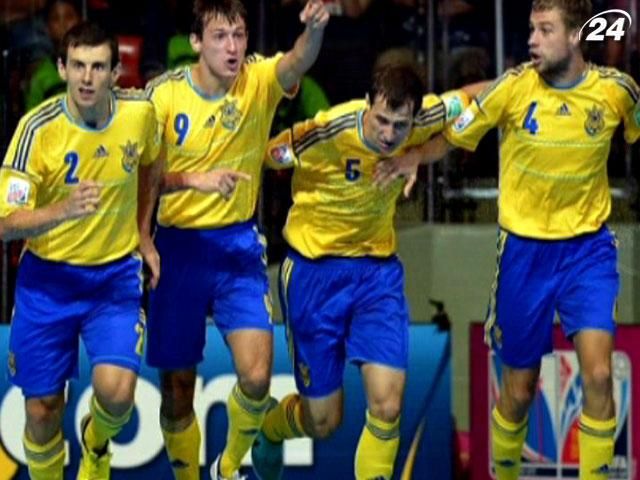 Сборная Украины по футзалу обыграла команду Англии