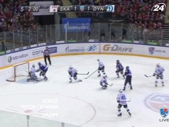 Кубок Гагарина: СКА второй раз переиграл "Динамо" Кубок Гагарина: СКА второй раз переиграл "Динамо"