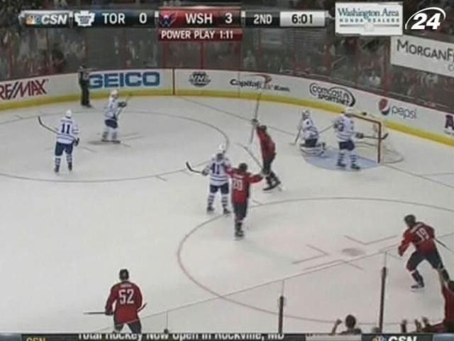 Обзор матчей NHL: Овеечкин остался лидером бомбардирской гонки