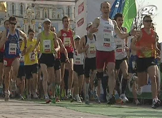 Столица Украины четвертый раз приняла масштабный марафон