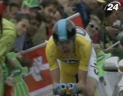 Крістофер Фрум відстояв лідерство на вело марафоні в Швейцарії Крістофер Фрум відстояв лідерство на вело марафоні в Швейцарії