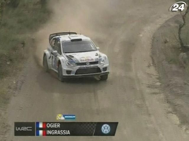 WRC-2013: Себастьян Ожье выиграл 4 спецучастка из 5-ти