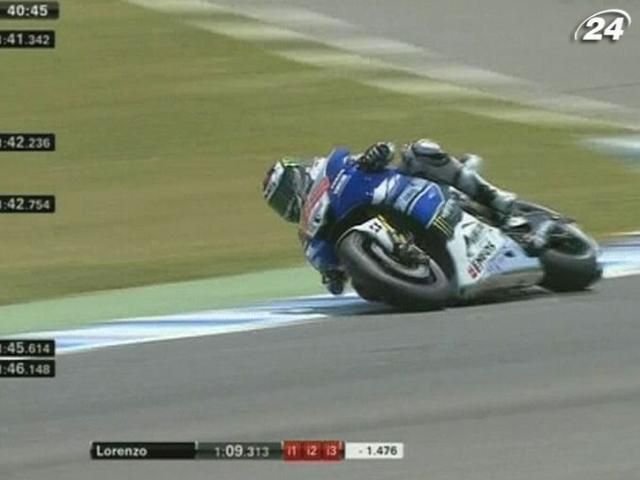 Moto GP: Хорхе Лоренсо показав найкращий час у двох стартових практиках